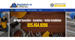 Desktop Screenshot of moranroofing.com